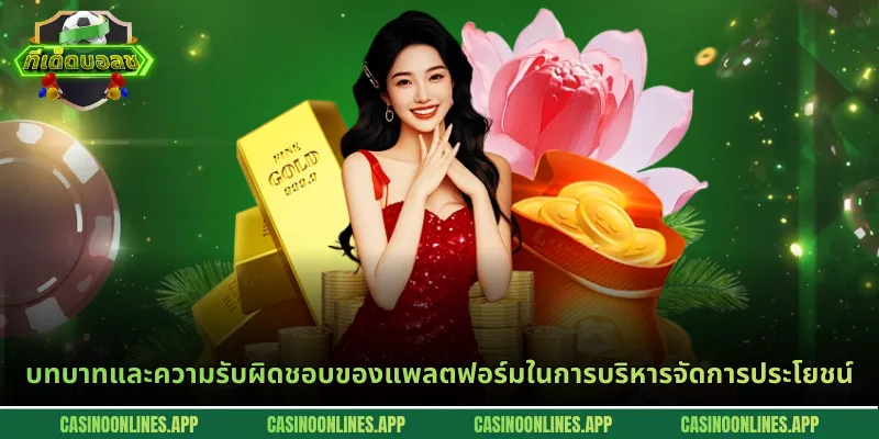 บทบาทและความรับผิดชอบของแพลตฟอร์มในการบริหารจัดการประโยชน์