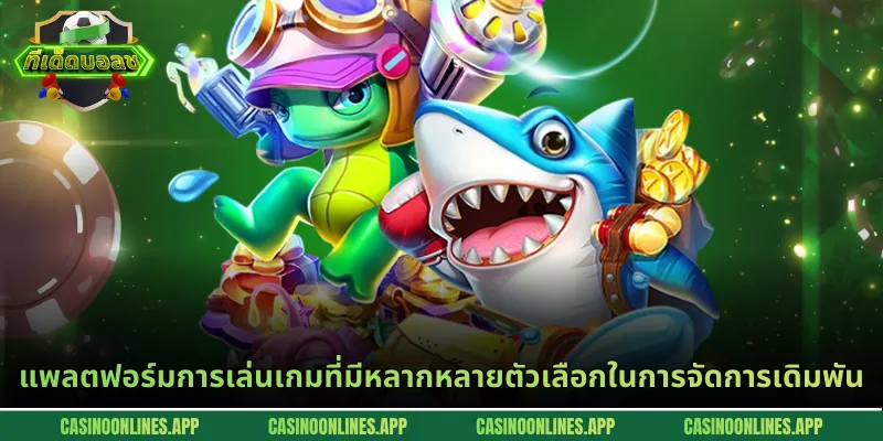 แพลตฟอร์มการเล่นเกมที่มีหลากหลายตัวเลือกในการจัดการเดิมพัน